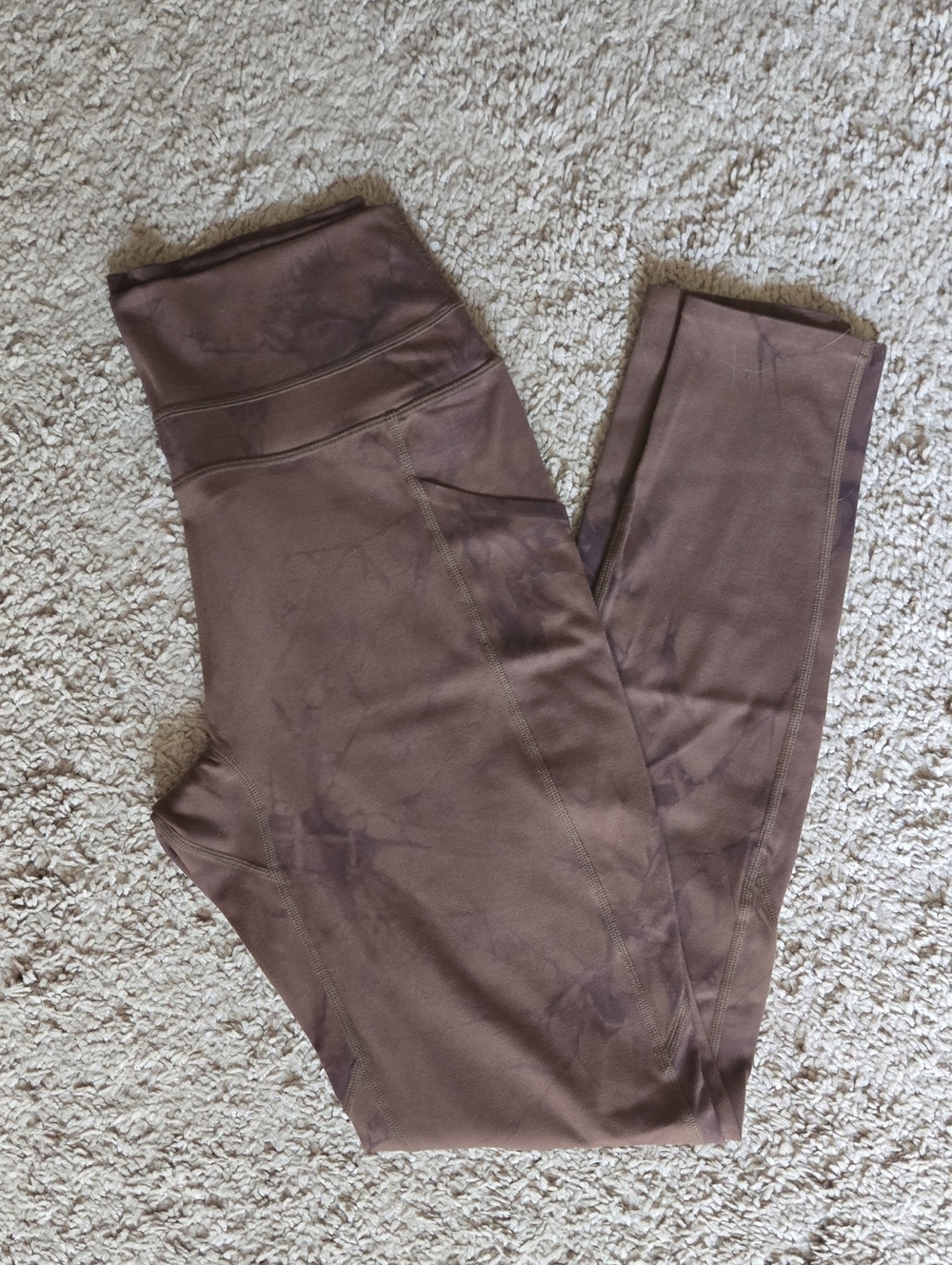 Alphalete Brown Marble Leggings